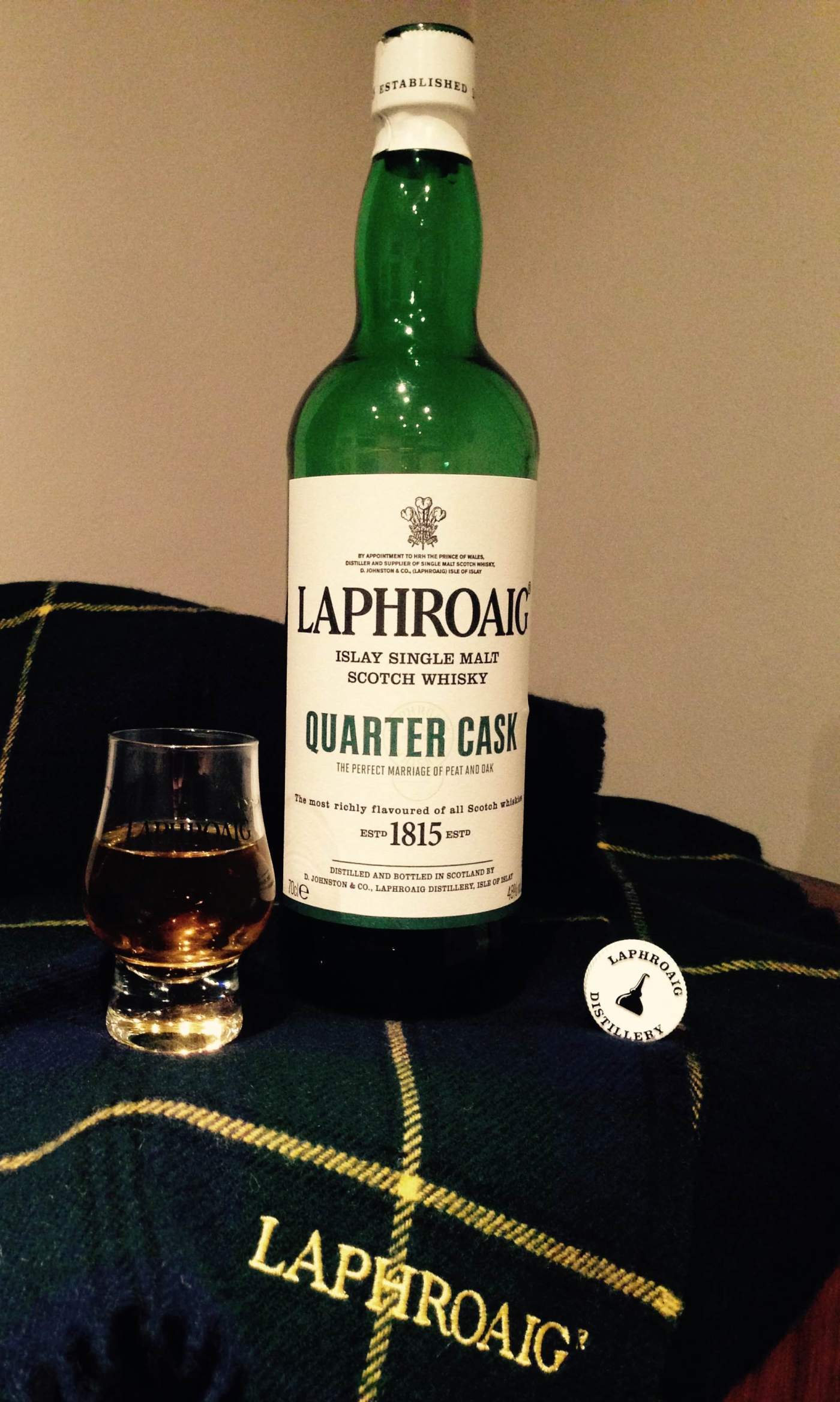 – Quarter Notes: Tasting Laphroaig unplugged whisky Cask –