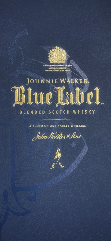 Tasting Notes: Johnnie Walker – Blue Label – whisky unplugged